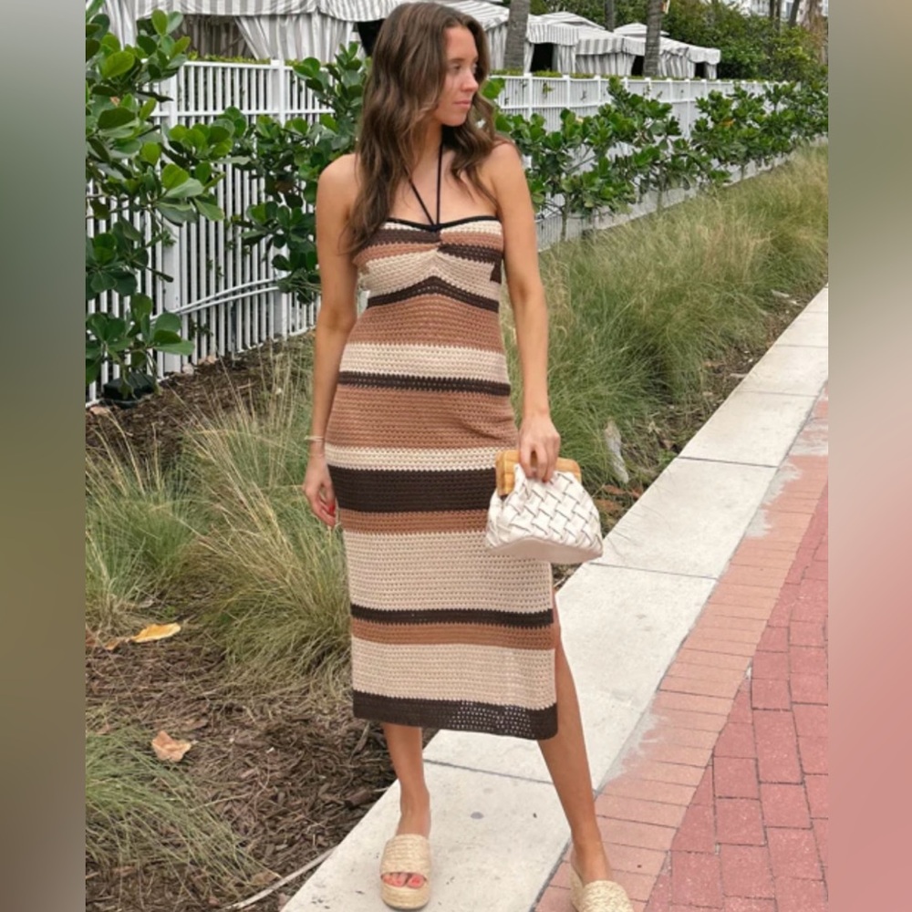 Island Vibes Dress, Size L, Never Warn